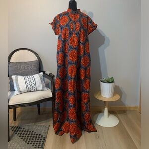 One piece African Print maxi
